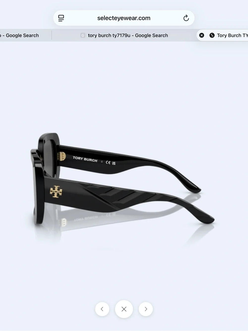 Tory Burch bold black